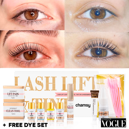 Chamsy Lash Lift Set + FREE Dye Set