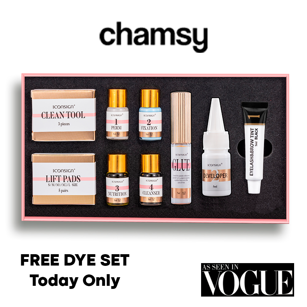 Chamsy Lash Lift Set + FREE Dye Set